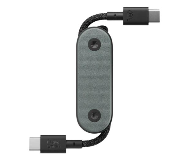 Native Union Pocket Cable USB-C - USB-C slate green - 1275935 - zdjęcie